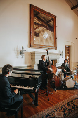 Los Angeles wedding jazz band, jazz trio, jazz musicians, live wedding jazz band, Southern California wedding, Ventura, Santa Barbara, Orange County